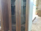 New 2 Door Melamine Office Cupboard .