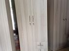 New 2 Door Melamine Wardrobes with Locker