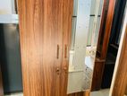 New 2 Door Melamine Wardrobes with Mirror .