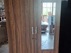 New 2 Door Melamine Wardrobes with Mirror