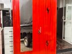 New 2 Door Steel Cupboard with Mirror