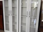 New 2 Door white Melamine Office Cupboard