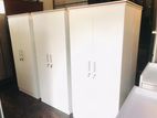 New 2 Door white Melamine Wardrobes .