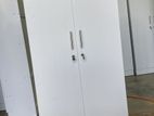 New 2 Door White Melamine Wardrobes