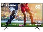 New 2025 Hisense 50″ Inches 4K Smart Vidaa UHD TV Bluetooth Brazeless