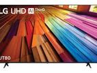 New 2025 LG 55" UHD 4K Smart ThinQ AI WebOS TV - UT80