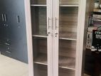 New 2D Ash White Melamine Office Cupboard