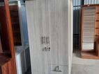 New 2D Ash White Melamine Wardrobe