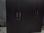 New 2D Black Melamine Wardrobes