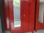 New 2D Steel Cloth Cupboard with Mirror