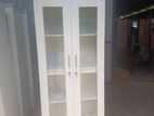 New 2D White Melamine Office Cupboard