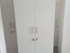 New 2D White Melamine Wardrobes