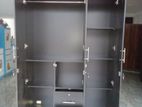 New 3 D Black Melamine Wardrobes