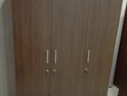 New 3 D Melamine Wardrobes Brown Colour