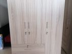 New 3 D Wardrobe Melamine 6 X 4 Ft Cupboard Hash Colour 18" depth A