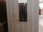 New 3 D Wardrobe Melamine 6 X 4 Ft Cupboard Hash Colour