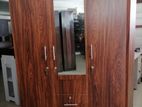 New 3 Door 6 X 4 Ft Melamine Cupboard Wardrobe Large