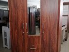 New 3 Door 6 X 4 Ft Melamine Wardrobe / Cupboard