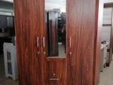 New 3 Door 6 X 4 Ft Melamine Wardrobe / Cupboard