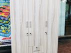 New 3 Door Ash Colour Melamine Wardrobes .