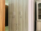 New 3 Door Ash White Melamine Wardrobes .