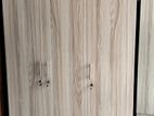 New 3 Door Ash White Melamine Wardrobes .