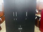 New 3 Door Black Melamine Wardrobes