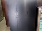New 3 Door Black Melamine Wardrobes