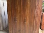 New 3 Door Brown Melamine Wardrobes