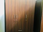 New 3 Door Brown Melamine Wardrobes