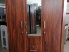 New 3 Door Cupboard 6x4 Ft Melamine Wardrobe