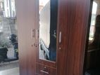 New 3 Door Cupboard 6x4 Ft Melamine Wardrobe Large