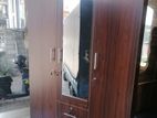 New 3 Door Cupboard with Mirror Melamine Wardrobe 6 X 4 Ft arge