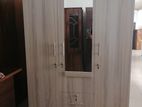 New 3 Door Hash Colour Cupboard 6 X 4 Ft Wardrobe Melamine Large