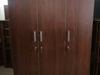 New 3 Door Melamine Cupboard 71" X 47" 20"