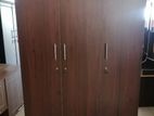 New 3 Door Melamine Cupboard 71" X 47" 20" Wardrobe