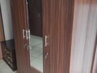 New 3 Door Melamine Cupboard With Mirror /111