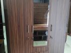 New 3 Door Melamine Cupboard With Mirror / 1119