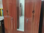 New 3 Door Melamine Cupboard With Mirror / 120