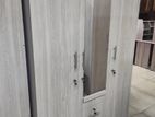 New 3 Door Melamine Cupboard With Mirror - 14