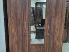 New 3 Door Melamine Cupboard With Mirror / 16