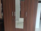 New 3 Door Melamine Cupboard With Mirror (d2)