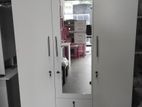 New 3 Door Melamine Cupboard With Mirror