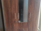 New| 3 Door Melamine Cupboard With Mirror