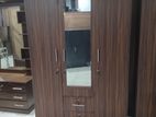 New 3 Door Melamine Cupboard with Mirror