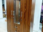 New 3 Door Melamine Cupboard with Mirror
