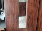 New 3 Door Melamine Cupboard With Mirror (J15)