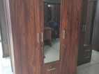 New 3 Door Melamine Cupboard With Mirror (Jj11)