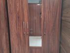 New 3 Door Melamine Cupboard With Mirror (O14)