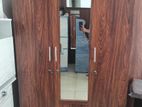 New 3 Door Melamine Cupboard With Mirror (V24)